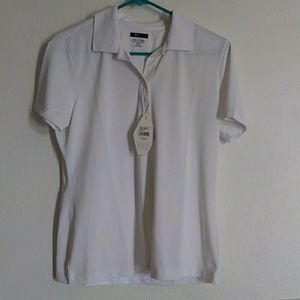 Greg Norman White Polo Shirt